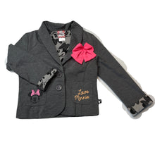 Load image into Gallery viewer, Girls Disney, Minnie Mouse cotton lined lightweight jacket, GUC, size 3,  