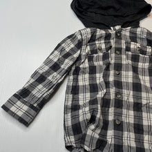 Load image into Gallery viewer, Boys Dymples, lightweight cotton hooded shirt, EUC, size 2,  