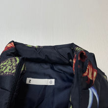 Load image into Gallery viewer, Boys Target, navy puffer vest, dinosaurs, EUC, size 2,  