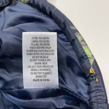 Load image into Gallery viewer, Boys Target, navy puffer vest, dinosaurs, EUC, size 2,  