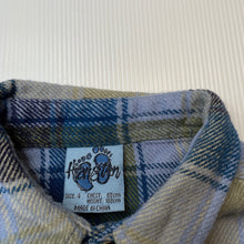 Load image into Gallery viewer, Boys Hang Ten, checked long sleeve shirt, poppers, GUC, size 4,  