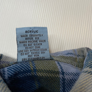 Boys Hang Ten, checked long sleeve shirt, poppers, GUC, size 4,  
