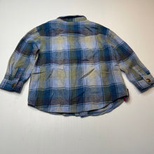 Load image into Gallery viewer, Boys Hang Ten, checked long sleeve shirt, poppers, GUC, size 4,  