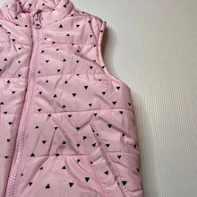 Load image into Gallery viewer, Girls Target, pink puffer vest / sleeveless jacket, GUC, size 3,  