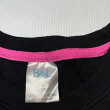 Load image into Gallery viewer, Girls B&amp;L, fleece lined sweater / jumper, GUC, size 12,  