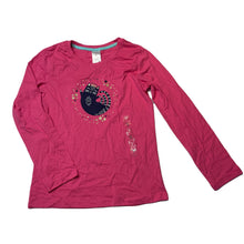 Load image into Gallery viewer, Girls Target, pink cotton long sleeve top, cat, NEW, size 7,  