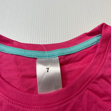 Load image into Gallery viewer, Girls Target, pink cotton long sleeve top, cat, NEW, size 7,  