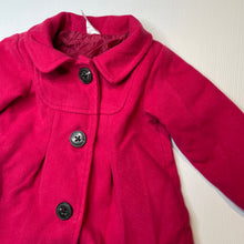 Load image into Gallery viewer, Girls Tiny Little Wonders, lined jacket / coat, L: 41cm, GUC, size 1,  
