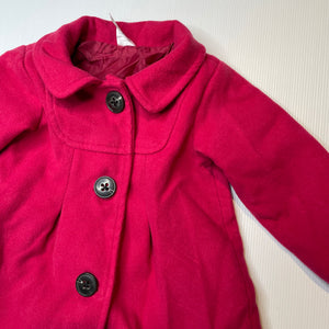 Girls Tiny Little Wonders, lined jacket / coat, L: 41cm, GUC, size 1,  