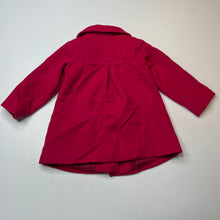 Load image into Gallery viewer, Girls Tiny Little Wonders, lined jacket / coat, L: 41cm, GUC, size 1,  