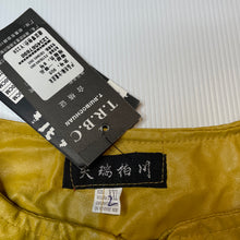 Load image into Gallery viewer, Girls TRBC, mustard fleece lined jacket, no size, armpit to armpit: 35cm, shoulder to cuff: 42cm, NEW, size 6-7,  