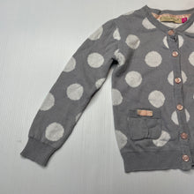 Load image into Gallery viewer, Girls Lily &amp; Dan, lightweight knitted cotton cardigan, GUC, size 3,  