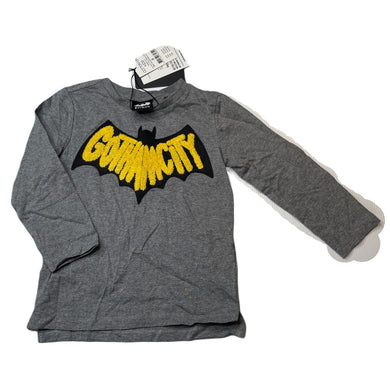 unisex Cotton On, Batman cotton long sleeve top, NEW, size 3,  