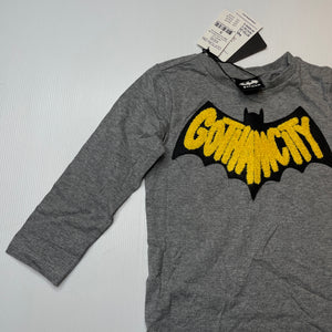 unisex Cotton On, Batman cotton long sleeve top, NEW, size 3,  