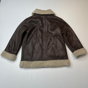 Boys Target, fleece lined flying/bomber jacket, GUC, size 4,  