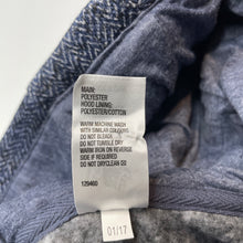 Load image into Gallery viewer, Girls H&amp;T, fleece lined hooded poncho jacket, EUC, size 6,  