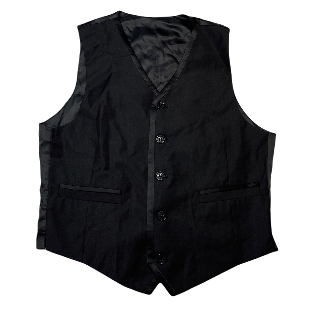 Boys SCUZZATTI, black suit/formal waistcoat/vest, EUC, size 10,  