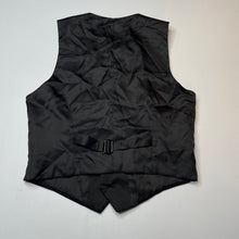 Load image into Gallery viewer, Boys SCUZZATTI, black suit/formal waistcoat/vest, EUC, size 10,  