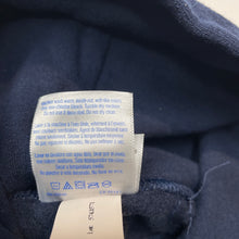 Load image into Gallery viewer, unisex GILDAN, navy fleece lined hoodie sweater, Sz: M, armpit to armpit: 41cm, shoulder to cuff: 42.5cm, EUC, size 7-8,  