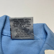 Load image into Gallery viewer, Boys PSW, blue polo shirt top, NEW, size 6,  