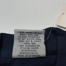 Load image into Gallery viewer, Boys PSW, navy polo shirt top, NEW, size 6,  