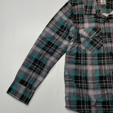 Load image into Gallery viewer, Boys Urban Supply, flannel cotton long sleeve shirt, EUC, size 10,  