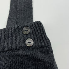 Load image into Gallery viewer, Girls Bel &amp; Bow, grey knitted casual dress, EUC, size 2, L: 48cm