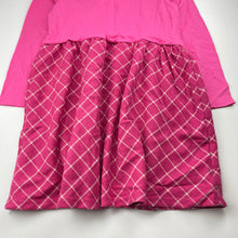 Load image into Gallery viewer, Girls Maru Maru, spliced lined long sleeve dress, EUC, size 12, L: 75cm
