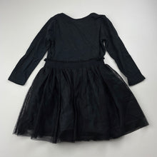 Load image into Gallery viewer, Girls B Collection, black tulle &amp; sequin dress, Halloween, GUC, size 2, L: 46cm