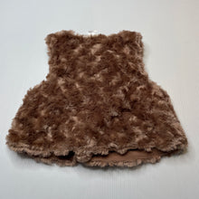 Load image into Gallery viewer, Girls Vitamins Baby, fleece lined faux fur vest, GUC, size 2,  