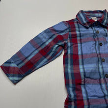 Load image into Gallery viewer, Boys Charlie &amp; Me, colourful lightweight cotton long sleeve shirt, EUC, size 1,  