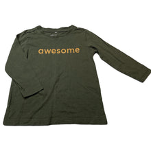 Load image into Gallery viewer, Boys Anko, khaki cotton long sleeve top, GUC, size 2,  