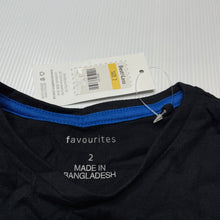 Load image into Gallery viewer, Boys Favourites, cotton long sleeve top, birthday boy, NEW, size 2,  
