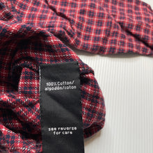 Load image into Gallery viewer, Boys Calvin Klein, flannel cotton long sleeve shirt, GUC, size 2,  