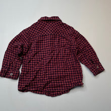 Load image into Gallery viewer, Boys Calvin Klein, flannel cotton long sleeve shirt, GUC, size 2,  