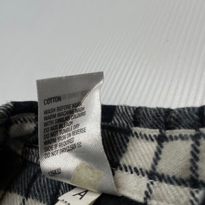 Boys H&T, flannel cotton long sleeve shirt, EUC, size 3,  