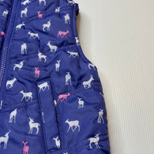 Load image into Gallery viewer, Girls Mix Kids, fleece lined vest / sleeveless jacket, EUC, size 3,  