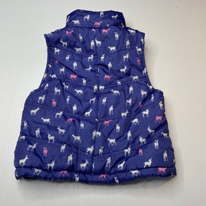 Girls Mix Kids, fleece lined vest / sleeveless jacket, EUC, size 3,  