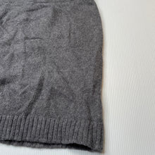 Load image into Gallery viewer, Girls L&amp;D, cotton / wool knit skirt, elasticated, L: 33.5cm, EUC, size 12,  