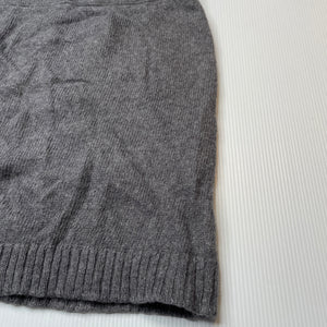 Girls L&D, cotton / wool knit skirt, elasticated, L: 33.5cm, EUC, size 12,  