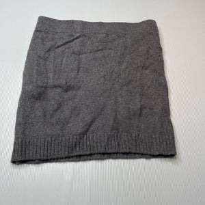 Girls L&D, cotton / wool knit skirt, elasticated, L: 33.5cm, EUC, size 12,  