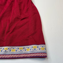 Load image into Gallery viewer, Girls knitted, skirt, elasticated, L: 39cm, W: 25cm across unstretched, EUC, size 6-7,  