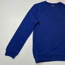 Load image into Gallery viewer, Boys Emerson, blue fleece lined sweater / jumper, EUC, size 10,  