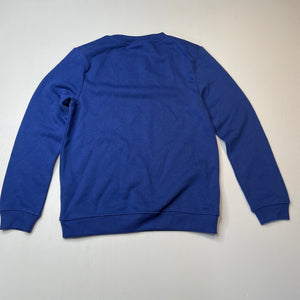 Boys Emerson, blue fleece lined sweater / jumper, EUC, size 10,  