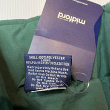 Load image into Gallery viewer, unisex Midford, green microfibre track jacket, NEW, size 8,  