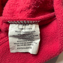 Load image into Gallery viewer, Boys Milkshake, red fleece hooded vest / jacket, EUC, size 6,  