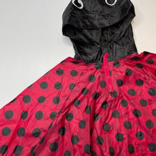 Load image into Gallery viewer, Girls H&amp;T, Ladybird poncho / spray jacket, EUC, size 4,  
