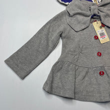 Load image into Gallery viewer, Girls Jack &amp; Milly, grey cotton lightweight jacket, NEW, size 2,  