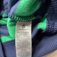 Load image into Gallery viewer, Boys Carters, soft fleece zip hoodie sweater, GUC, size 6 months,  
