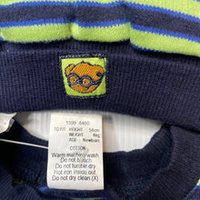 Load image into Gallery viewer, Boys Target, vintage soft cotton top + hat/beanie, NEW, size 0000,  